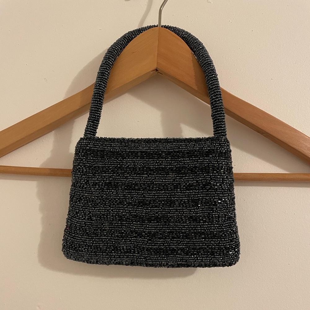 Vintage Bead Mini Evening purse